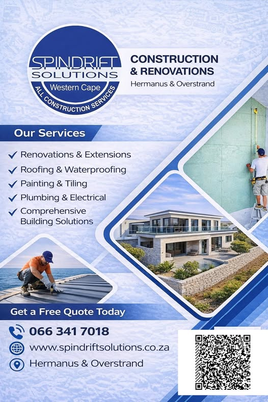 Construction and renovation services Hermanus