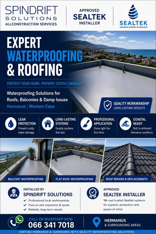 Waterproofing service Hermanus